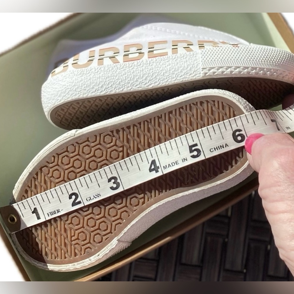 Burberry Toddler Canvas Slip-On Sneakers - Picture 12 of 13